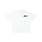 Buzzin Embroidered White Tee